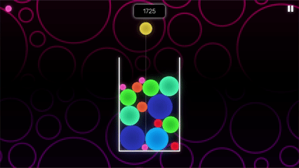 Balls exploding in the box